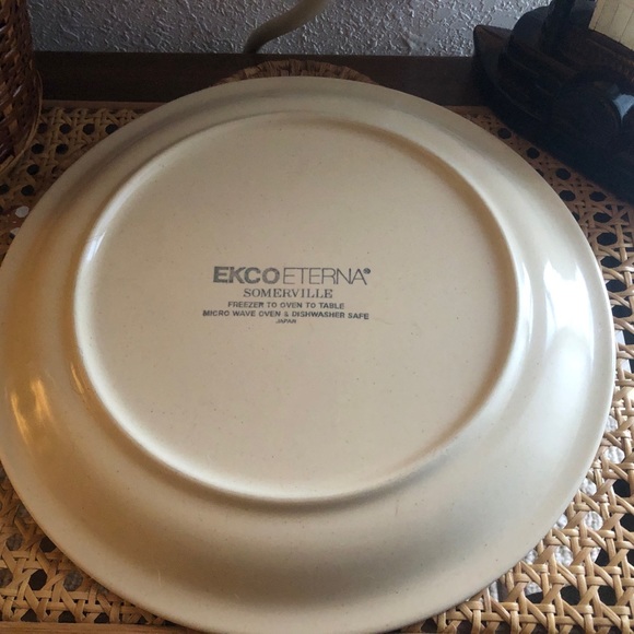 Vintage Eko Eterna Somerville Speckled Ceramic Dinner Plate - Picture 6 of 8